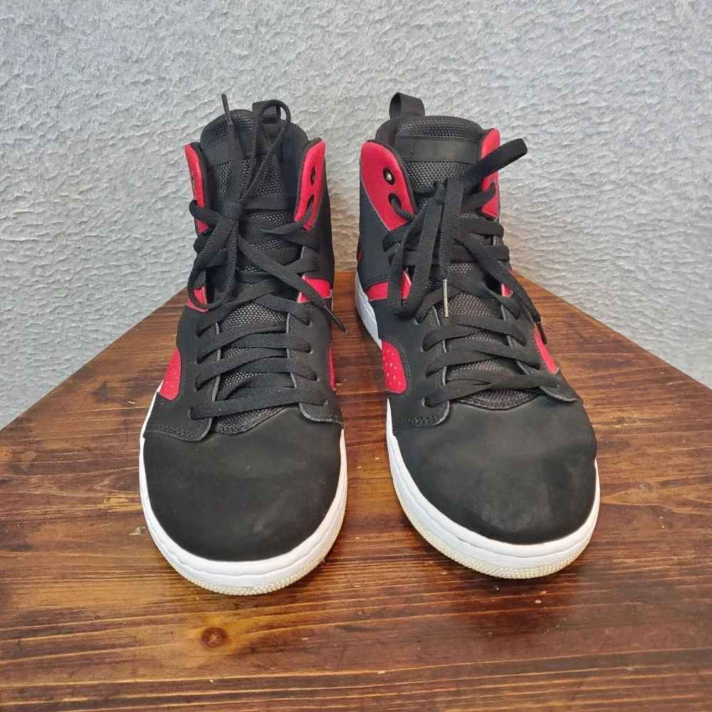 Jordan Flight Legend Bred Trainers Shoes Men's Size 10 Black Red AA2526 006